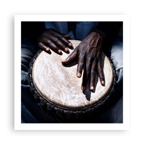 Plakát - Žijte ve svém rytmu - 60x60 cm