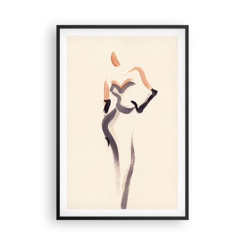 Plakát v černém rámu - Ze zlatých let Hollywoodu - 61x91 cm