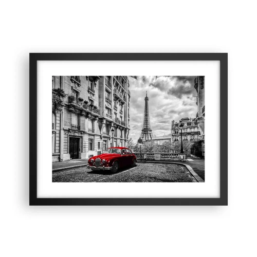 Plakát v černém rámu - Dravec ve městě - 40x30 cm