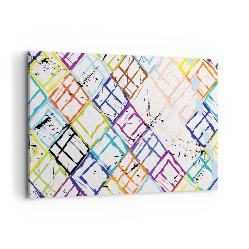 Obraz na plátně - Buňky k pronájmu - 120x80 cm