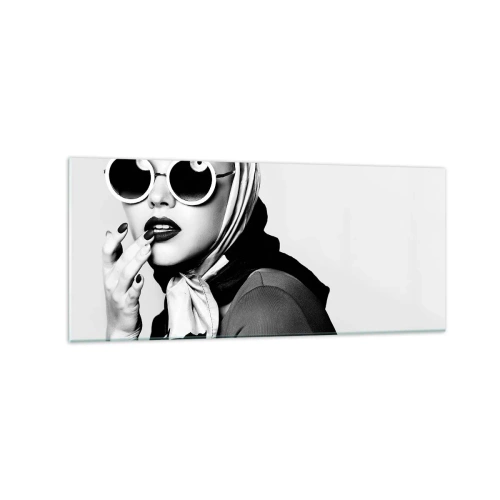 Obraz na skle - Pozdravy z 60. let - 120x50 cm