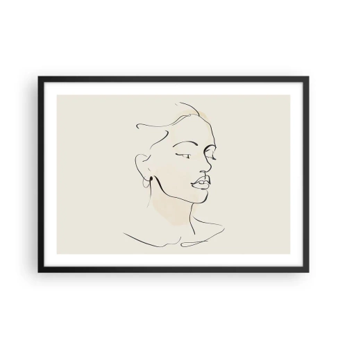 Plakát v černém rámu - Výrazným tahem - 70x50 cm