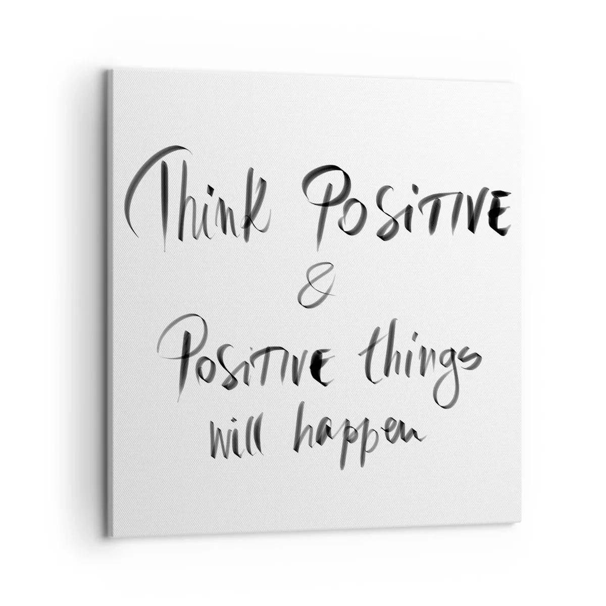 Obraz na plátně - Jak žít? - 50x50 cm