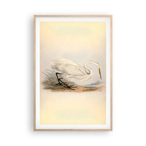 Plakát v rámu světlý dub - Paní rákosin - 61x91 cm