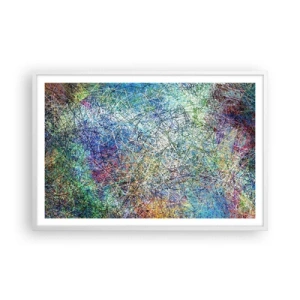 Plakát v bílém rámu - To není tak jednoduché - 91x61 cm