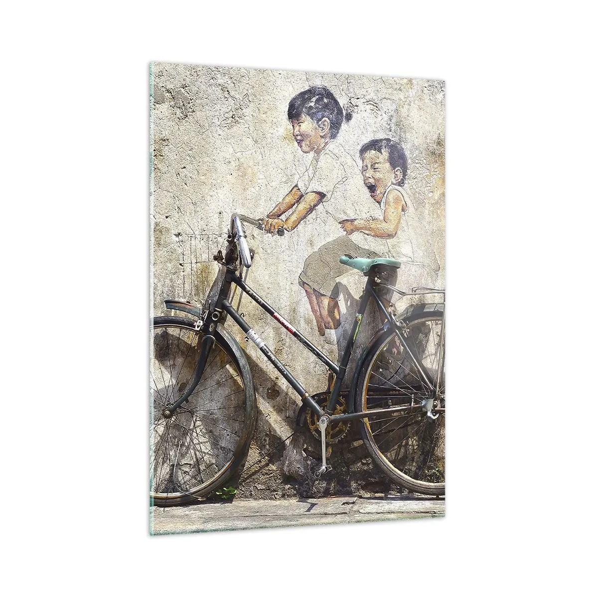 Obraz na skle - Pravda nebo klam? - 50x70 cm