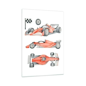 Obraz na skle - Dohnat sen - 70x100 cm