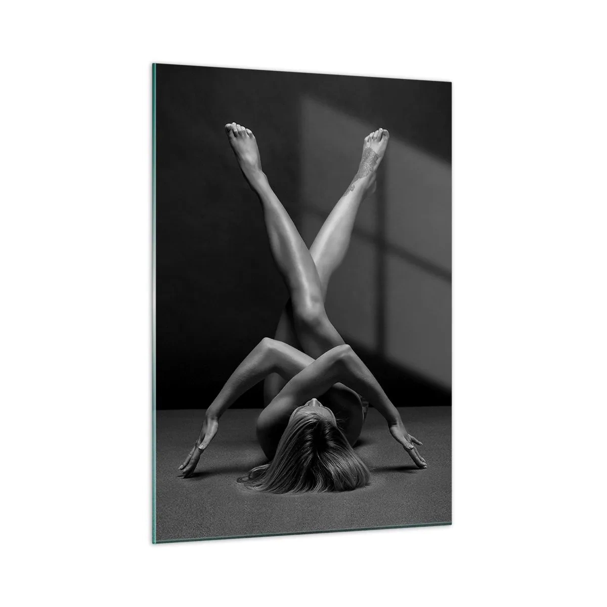 Obraz na skle - Geometrie nahoty - 50x70 cm