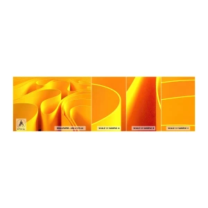 Vzor Fototapety Samolepicí Deluxe Sticker - Jako sluneční vlny - 3D, Moderní, Čáry - 100x30 cm