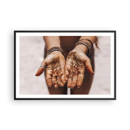 Plakát v černém rámu - Dárek pro tebe - 91x61 cm