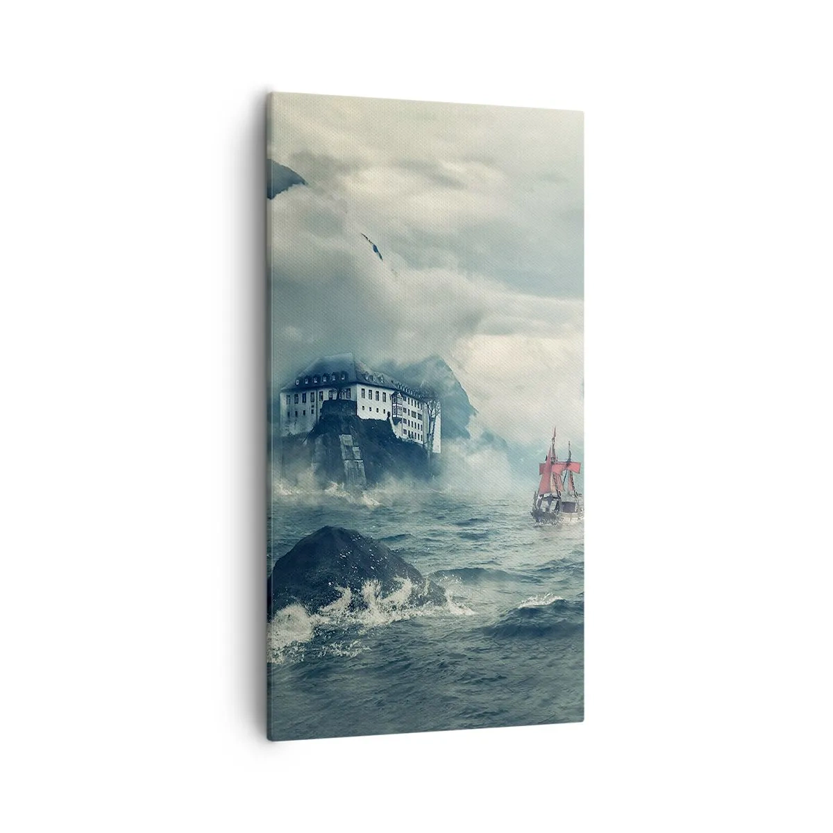 Obraz na plátně - V kouzelných vodách - 55x100 cm