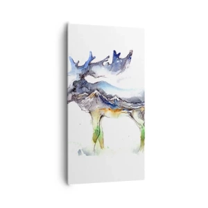 Obraz na plátně - Hrdina zimního příběhu - 65x120 cm