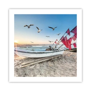 Plakát - Zasloužená přestávka - 50x50 cm