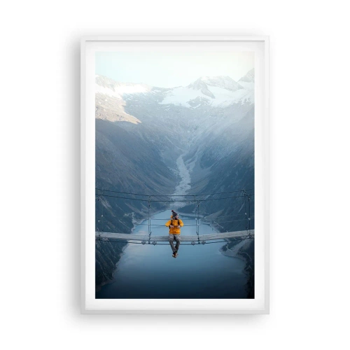 Plakát v bílém rámu - Okouzlený v spánku - 61x91 cm