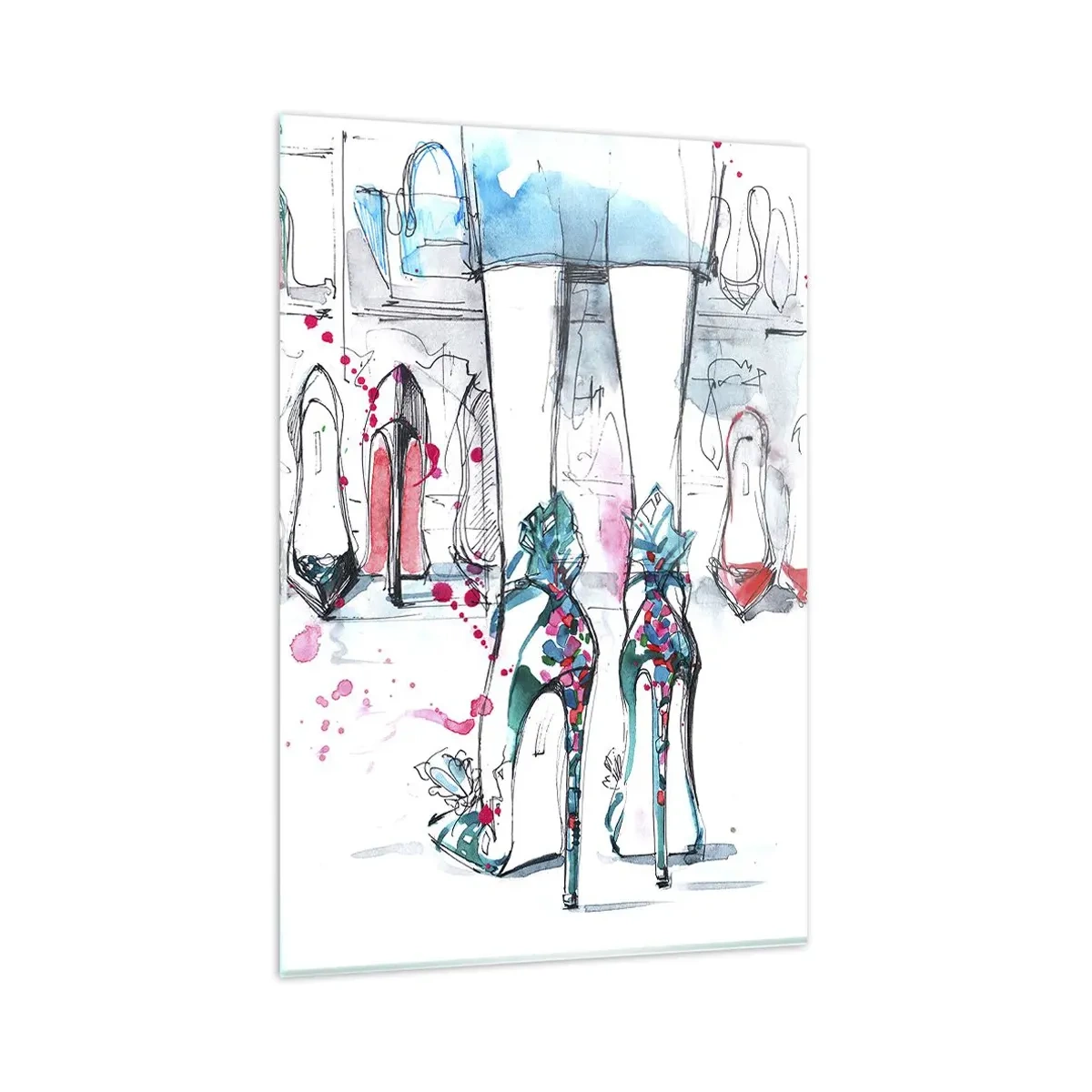 Obraz na skle - Sezame, otevři se - 80x120 cm