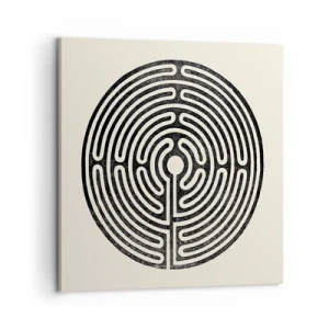 Obraz na plátně - Tajemný řád - 60x60 cm