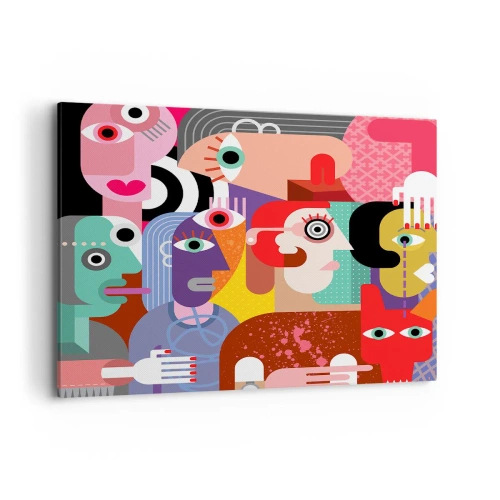 Obraz na plátně - My od pána Picassa - 100x70 cm