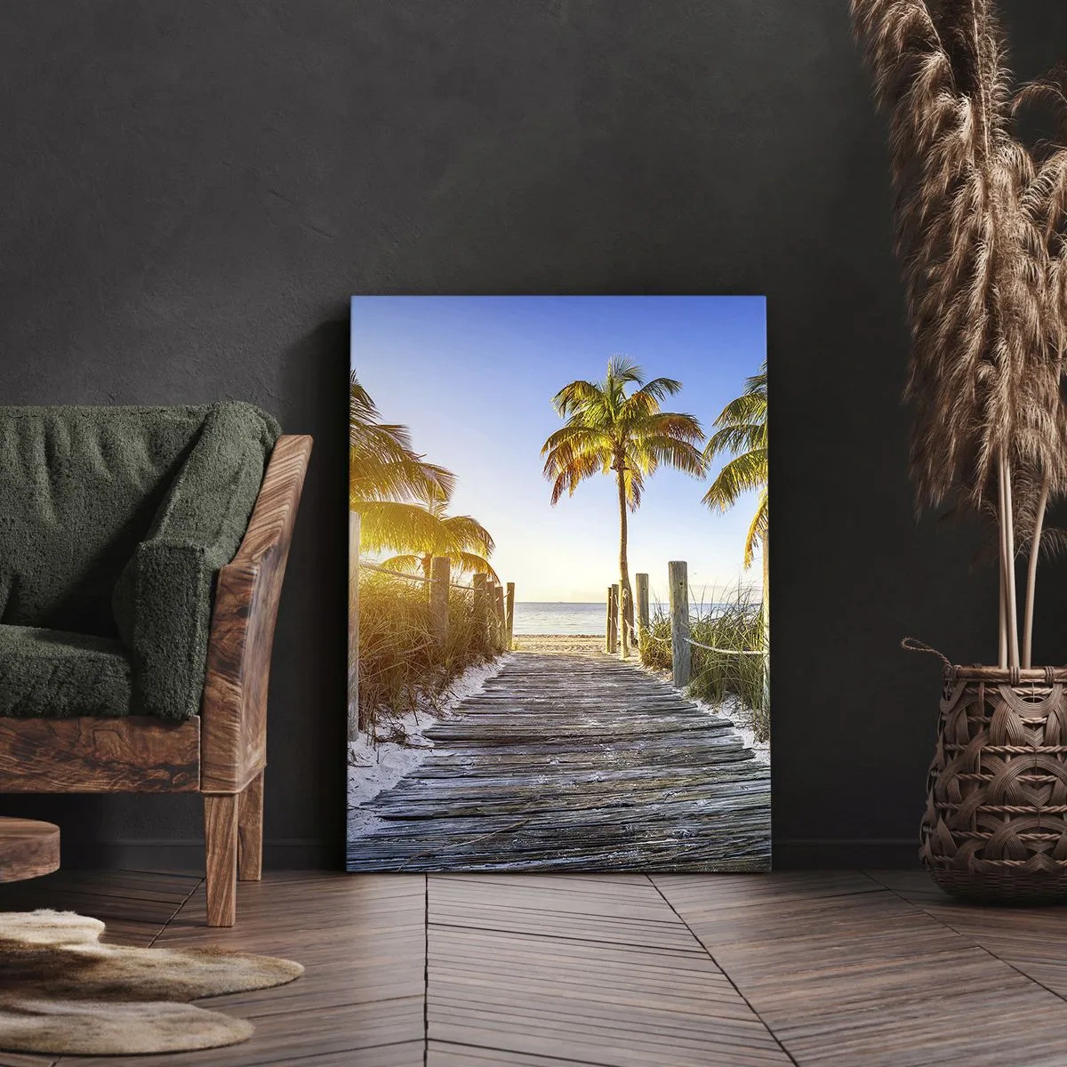 Obraz na plátně - Přímo do ráje - 65x120 cm