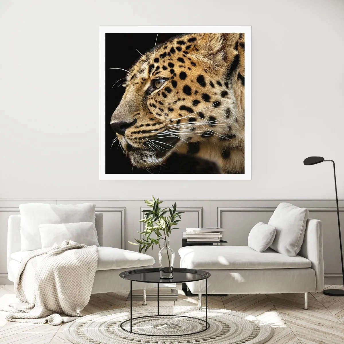 Plakát - Klidný, soustředěný, připravený - 60x60 cm