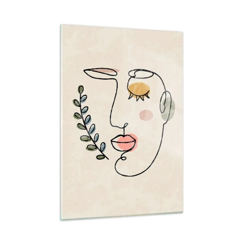 Obraz na skle - Nalezený klid - 50x70 cm