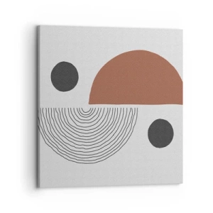 Obraz na plátně - Dokonalost kruhu - 70x70 cm