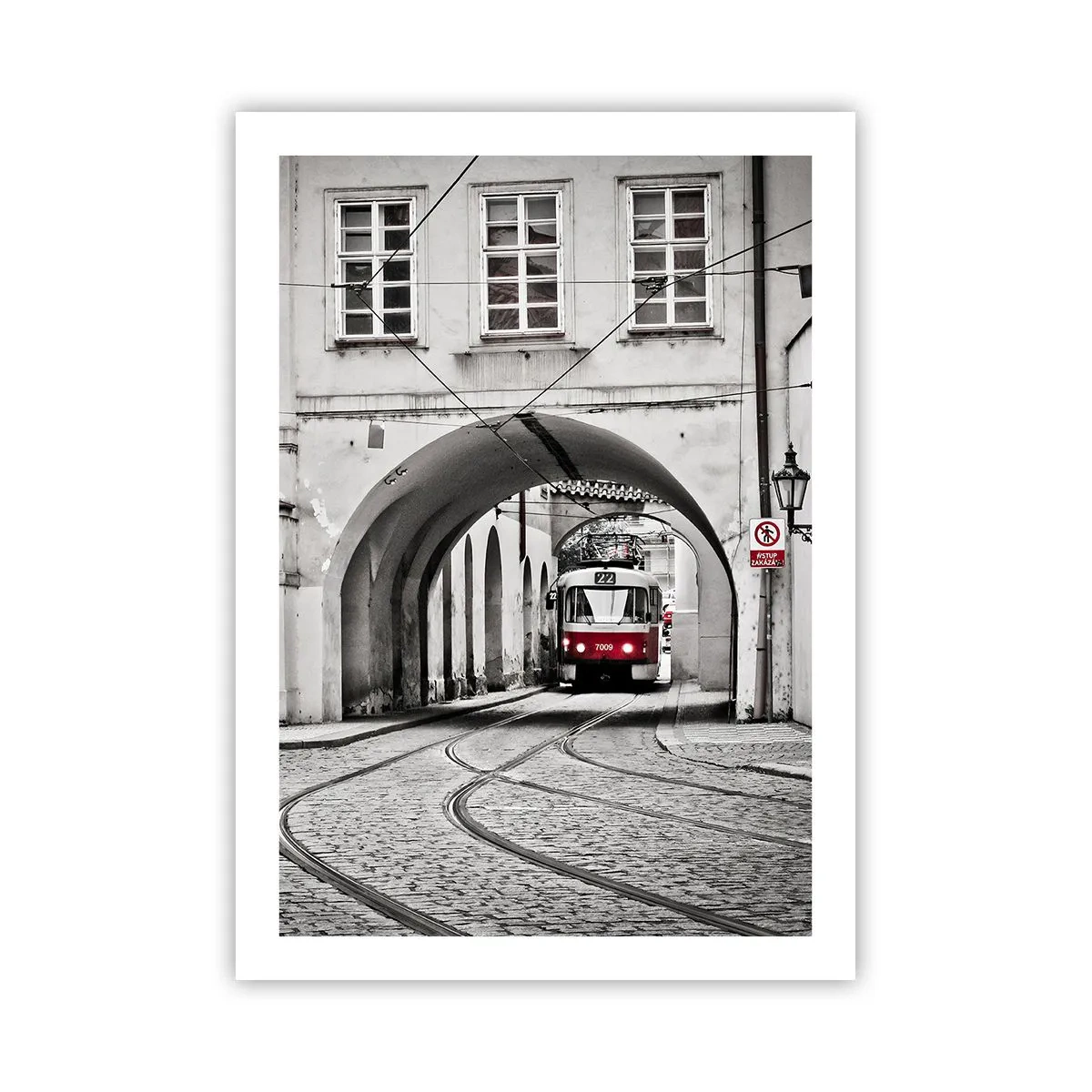 Plakát - Městským labyrintem - 50x70 cm