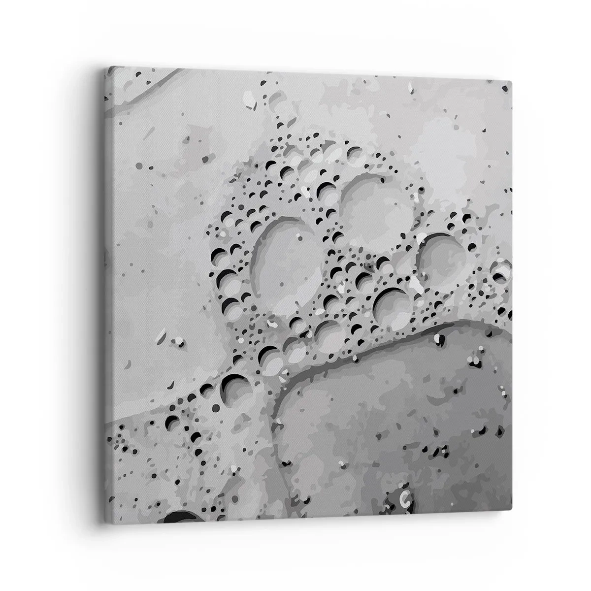 Obraz na plátně - Stopa po zpěněném - 30x30 cm