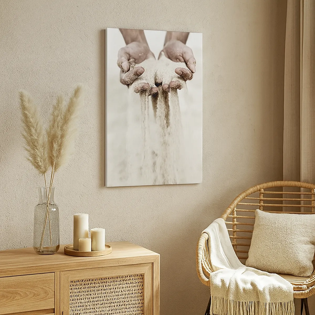 Obraz na plátně - Těmahle rukama… - 50x70 cm