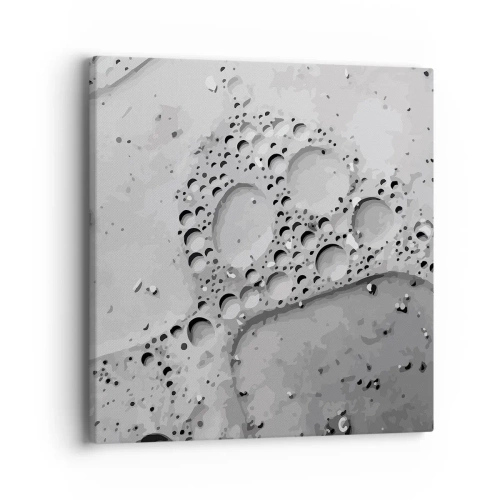 Obraz na plátně - Stopa po zpěněném - 40x40 cm