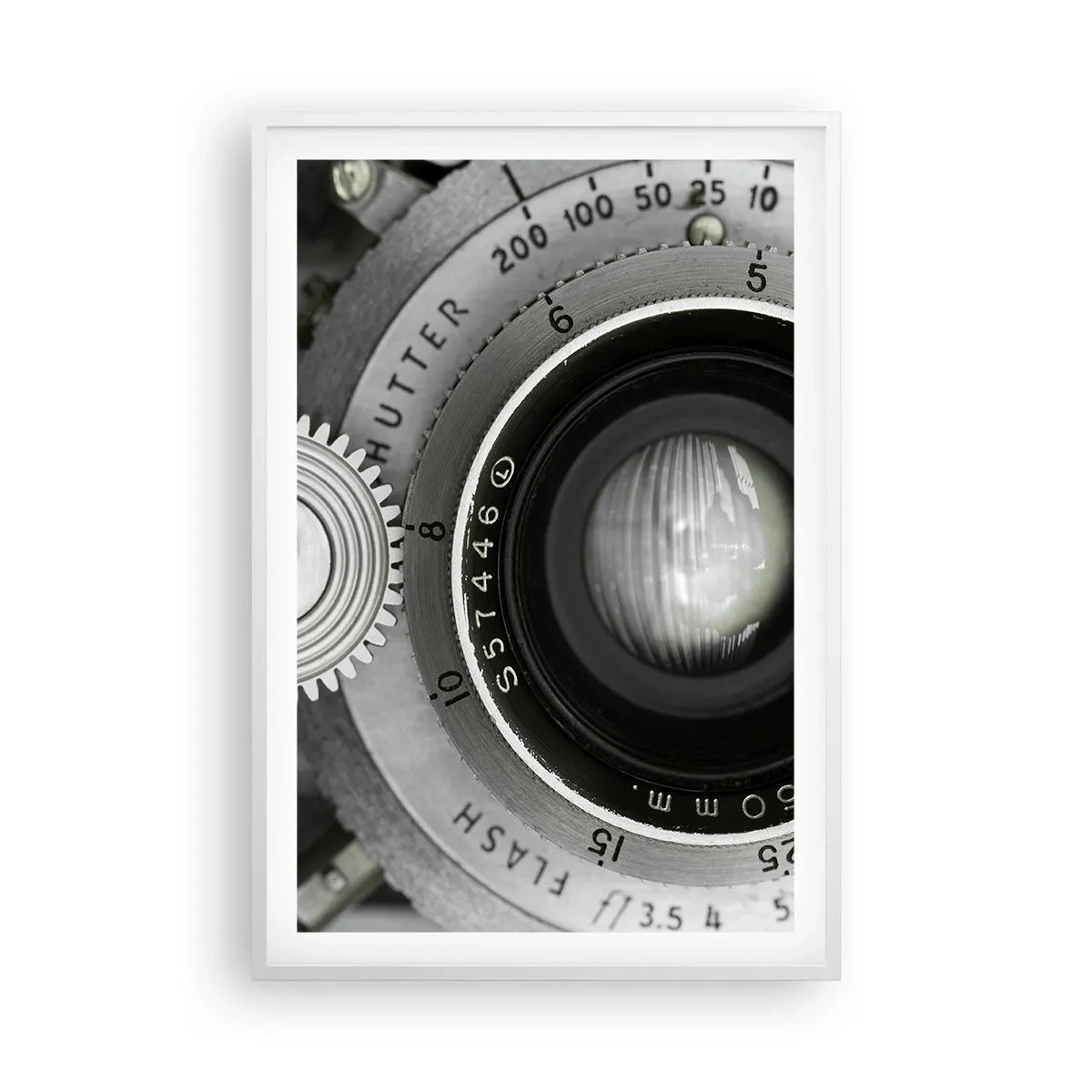 Plakát v bílém rámu - Příběh o Hollywoodu - 61x91 cm