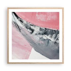 Plakát v rámu světlý dub - Sladěná kompozice - 60x60 cm