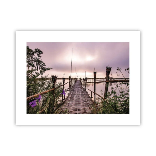 Plakát - Klid a pohoda Asie - 40x30 cm