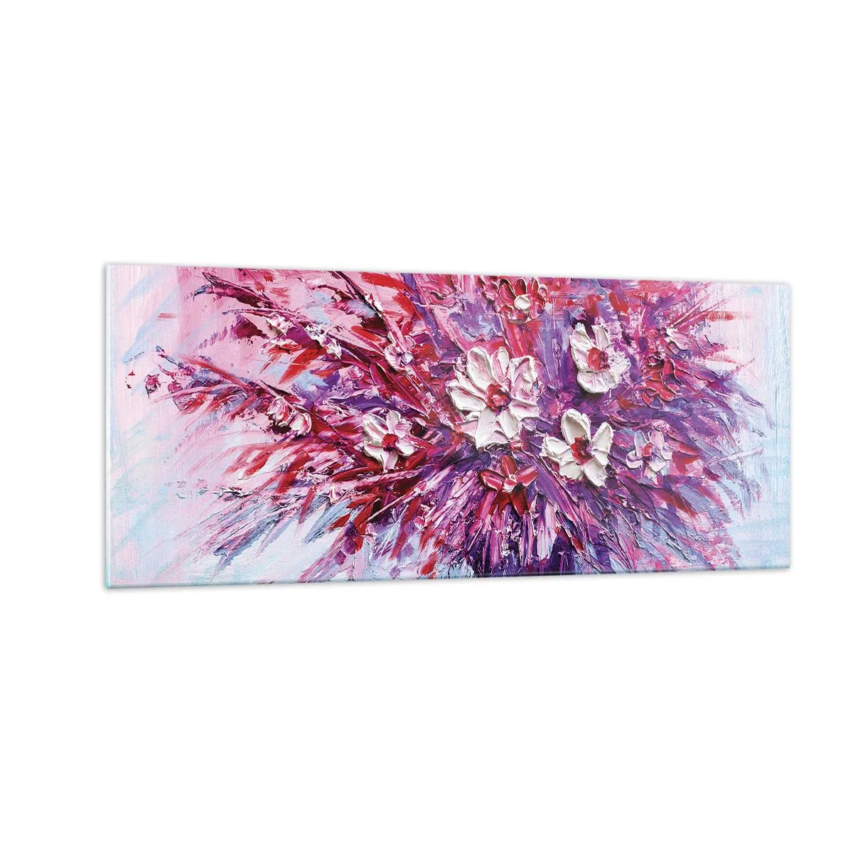 Obraz na skle - Nevinnost a vášeň - 100x40 cm