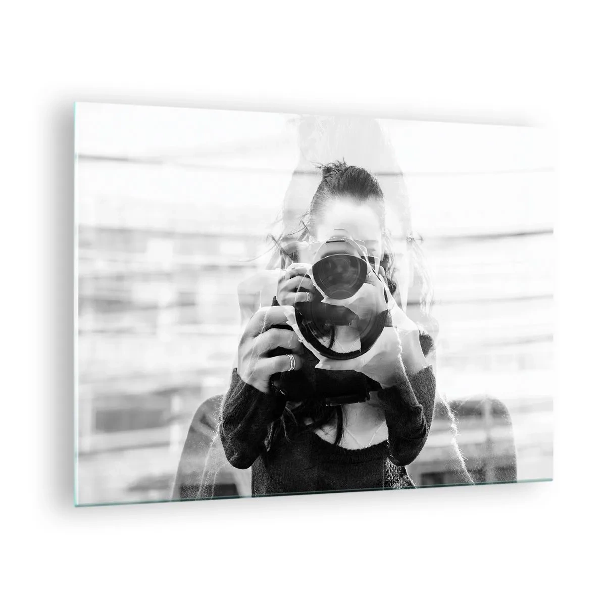 Obraz na skle - Tvůrce a jeho materiál - 70x50cm - Tvůrce a materiál - Moderní nástěnná dekorace do obývacího pokoje a ložnice ARTTOR