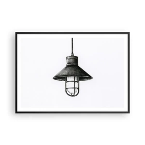 Plakát v černém rámu - Jako před lety… - 100x70 cm