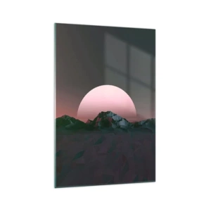 Obraz na skle - V sousední galaxii - 70x100 cm