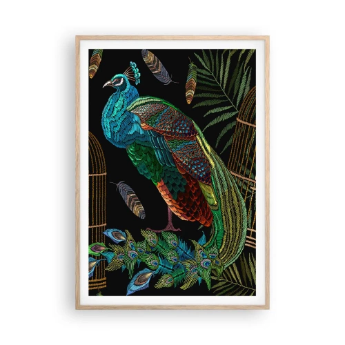 Plakát v rámu světlý dub - V královském rouchu - 70x100 cm