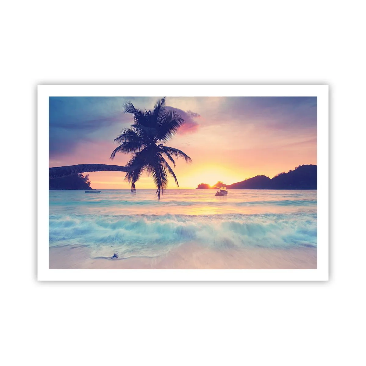 Plakát - Večer v zátoce - 91x61 cm