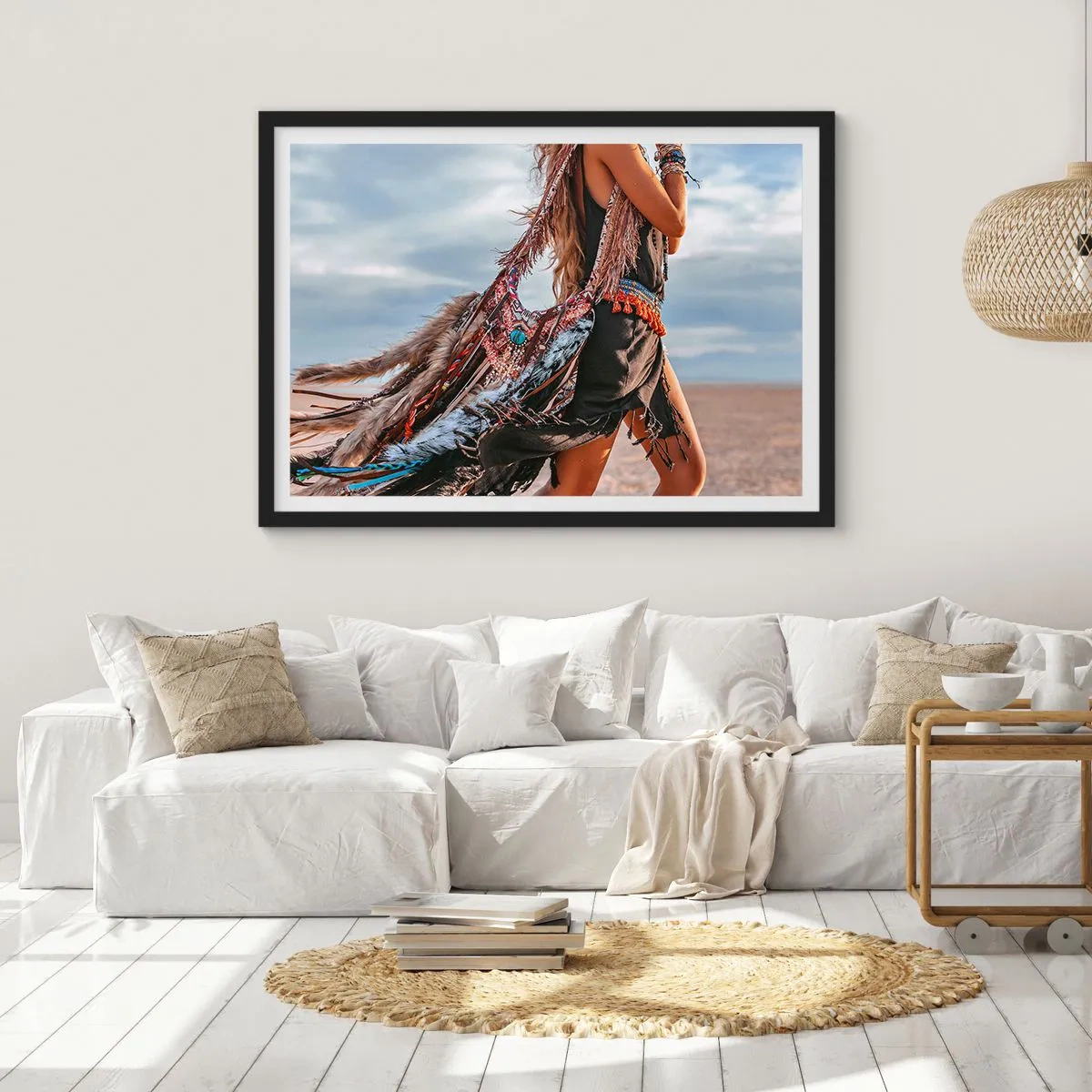 Plakát v černém rámu - Šamanovo děvče - 100x70 cm