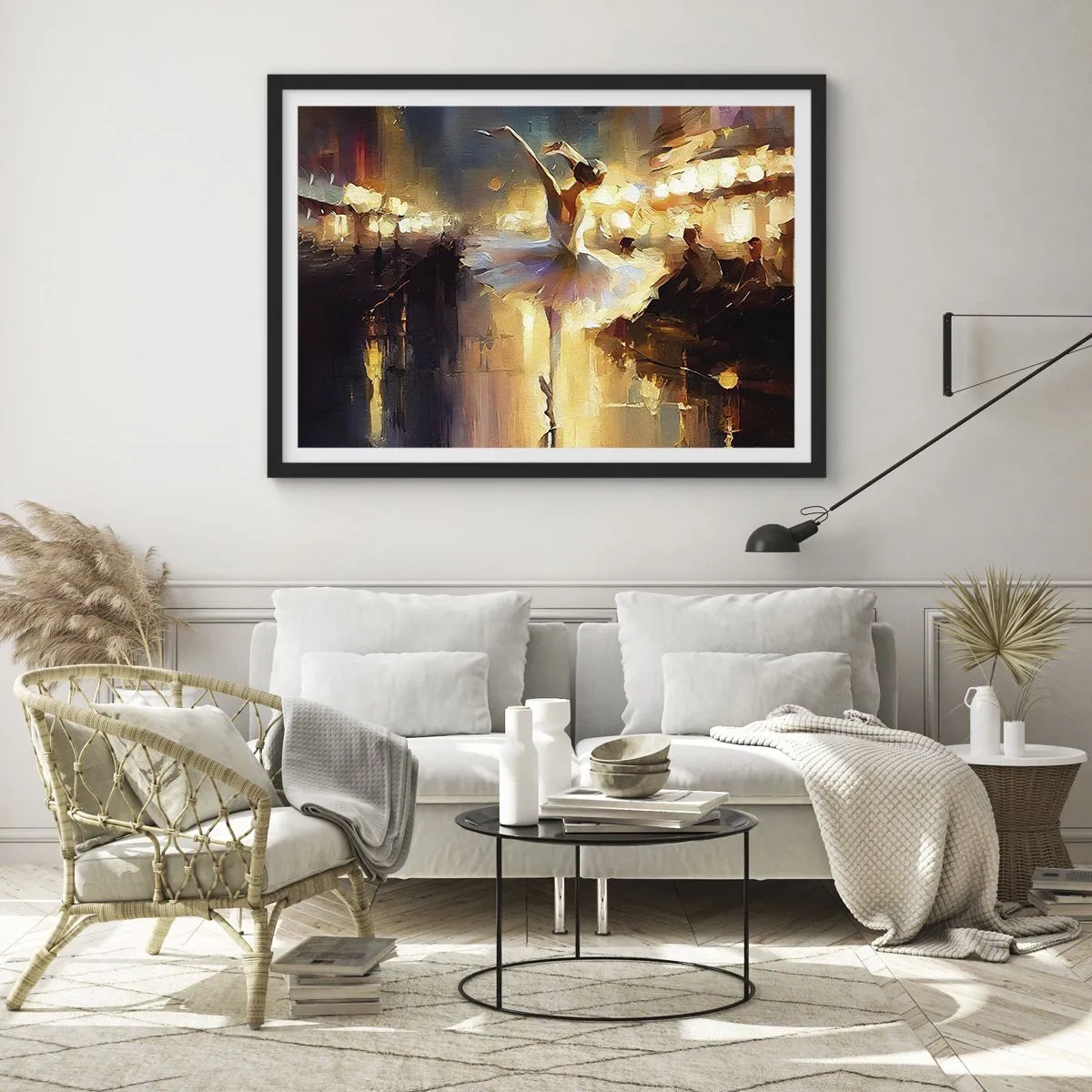 Plakát v černém rámu - Zázrak na ulici - 70x50 cm