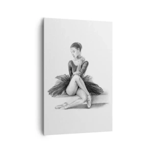 Obraz na plátně - Okouzlená tancem - 80x120 cm