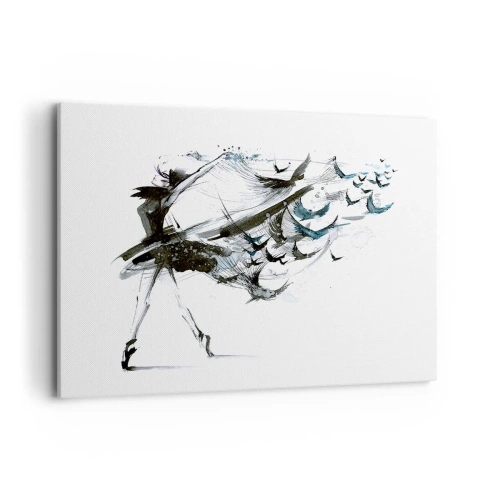 Obraz na plátně - Magie hudby uvolňuje od kouzla - 120x80 cm