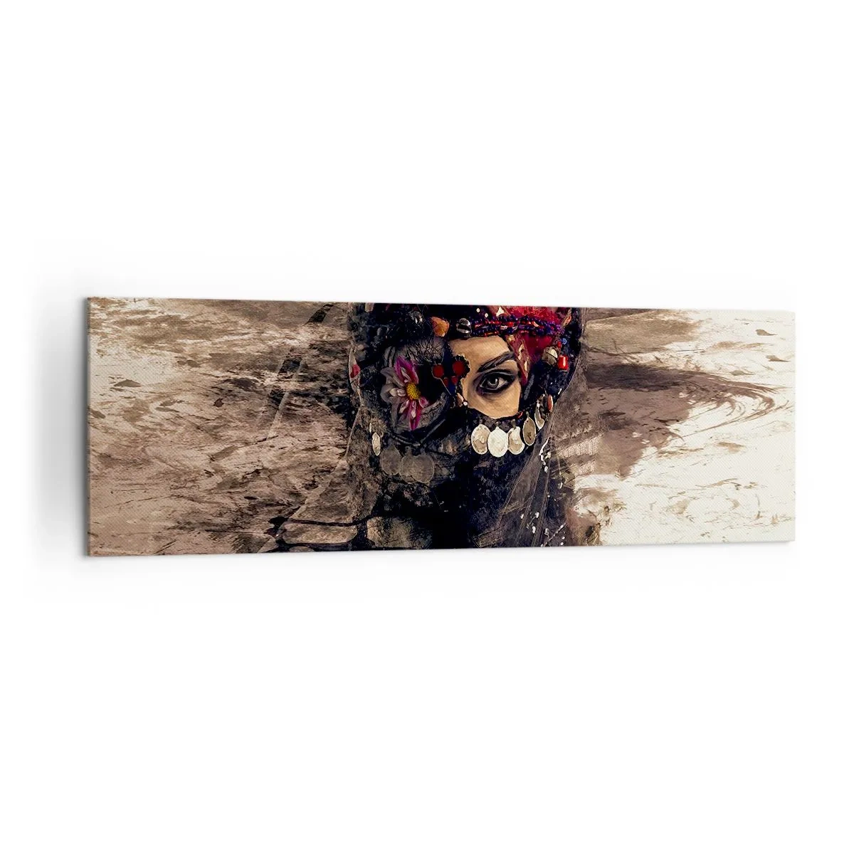 Obraz na plátně - Přinejmenším znepokojující - 160x50 cm
