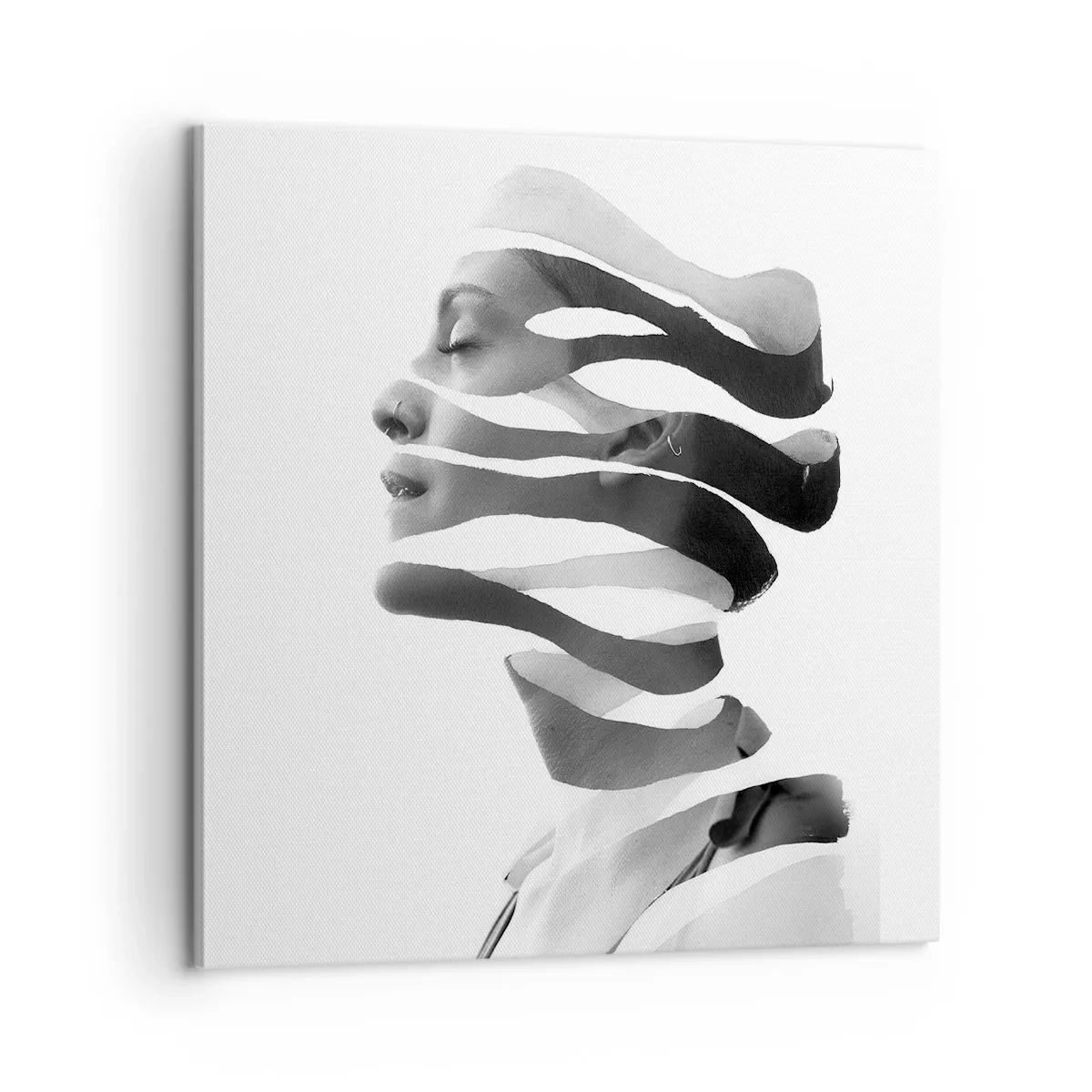 Obraz na plátně - Surrealistický portrét - 60x60 cm