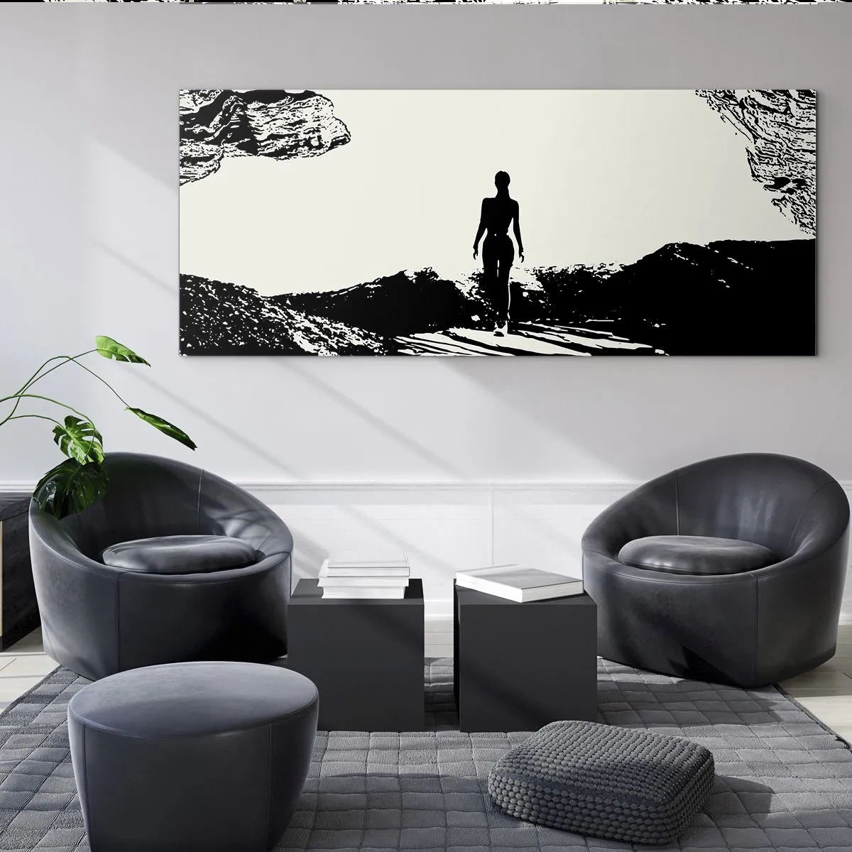Obraz na skle - Nový pohled - 100x40 cm