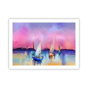 Plakát - Směr: široké vody - 70x50 cm