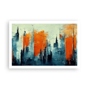 Plakát - Moderní krajina - 91x61 cm