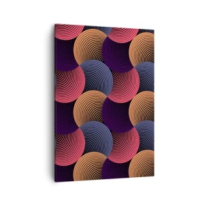 Obraz na plátně - V kruhovém rytmu - 50x70 cm