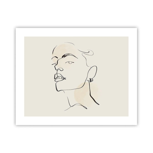 Plakát - Hrdý pohled - 50x40 cm