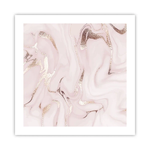 Plakát - V růžovém šílenství - 50x50 cm